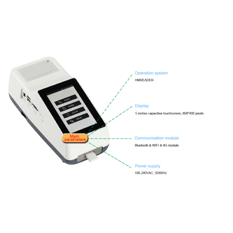 H2---New Vetcheck Portable Quantitative Veterinary Immunofluorescence Analyzer for Pet Disease Diagnosis